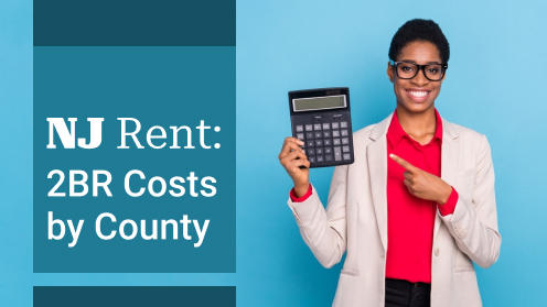 NJ Rent Report: 2BR Costs by County